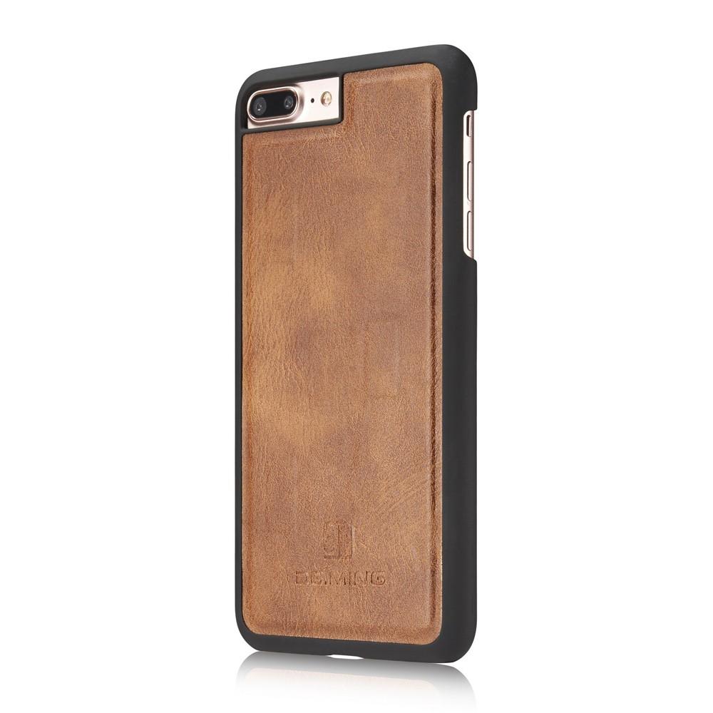 Cartera Magnet Wallet iPhone 7 Plus/iPhone 8 Plus Cognac