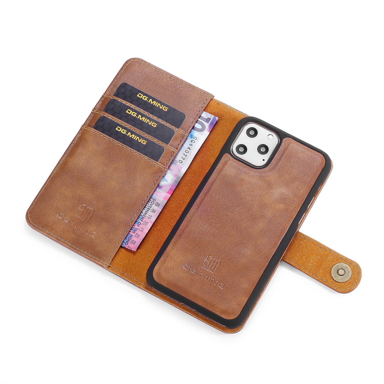 Cartera Magnet Wallet iPhone 11 Pro Max Cognac