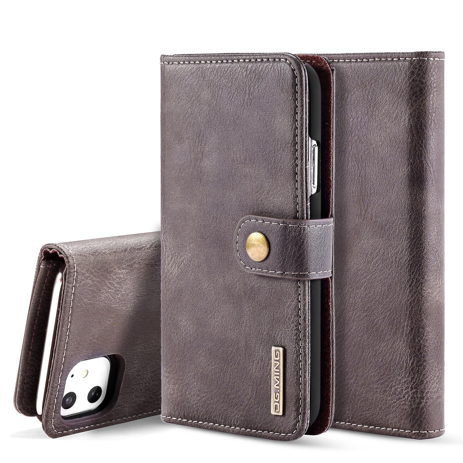 Cartera Magnet Wallet iPhone 11 Brown