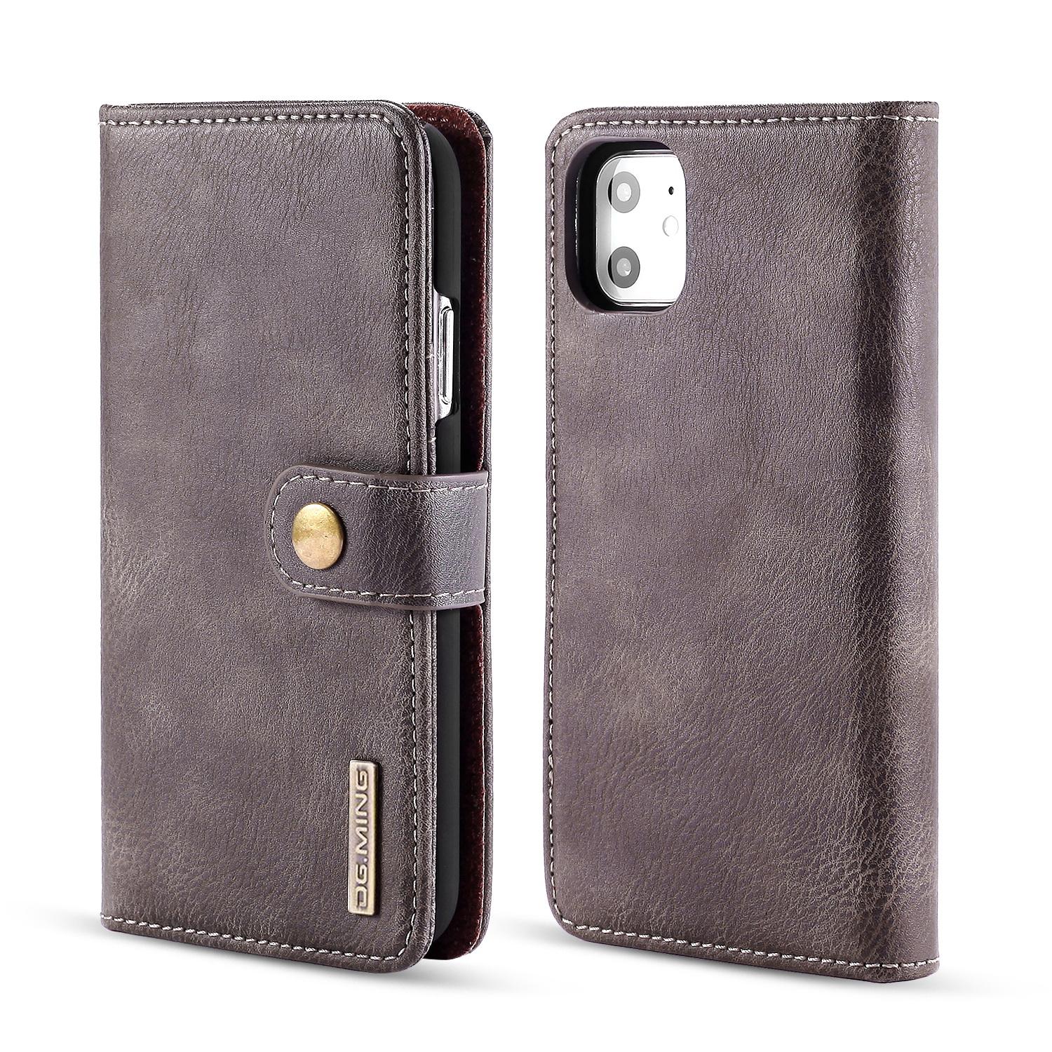 Cartera Magnet Wallet iPhone 11 Brown