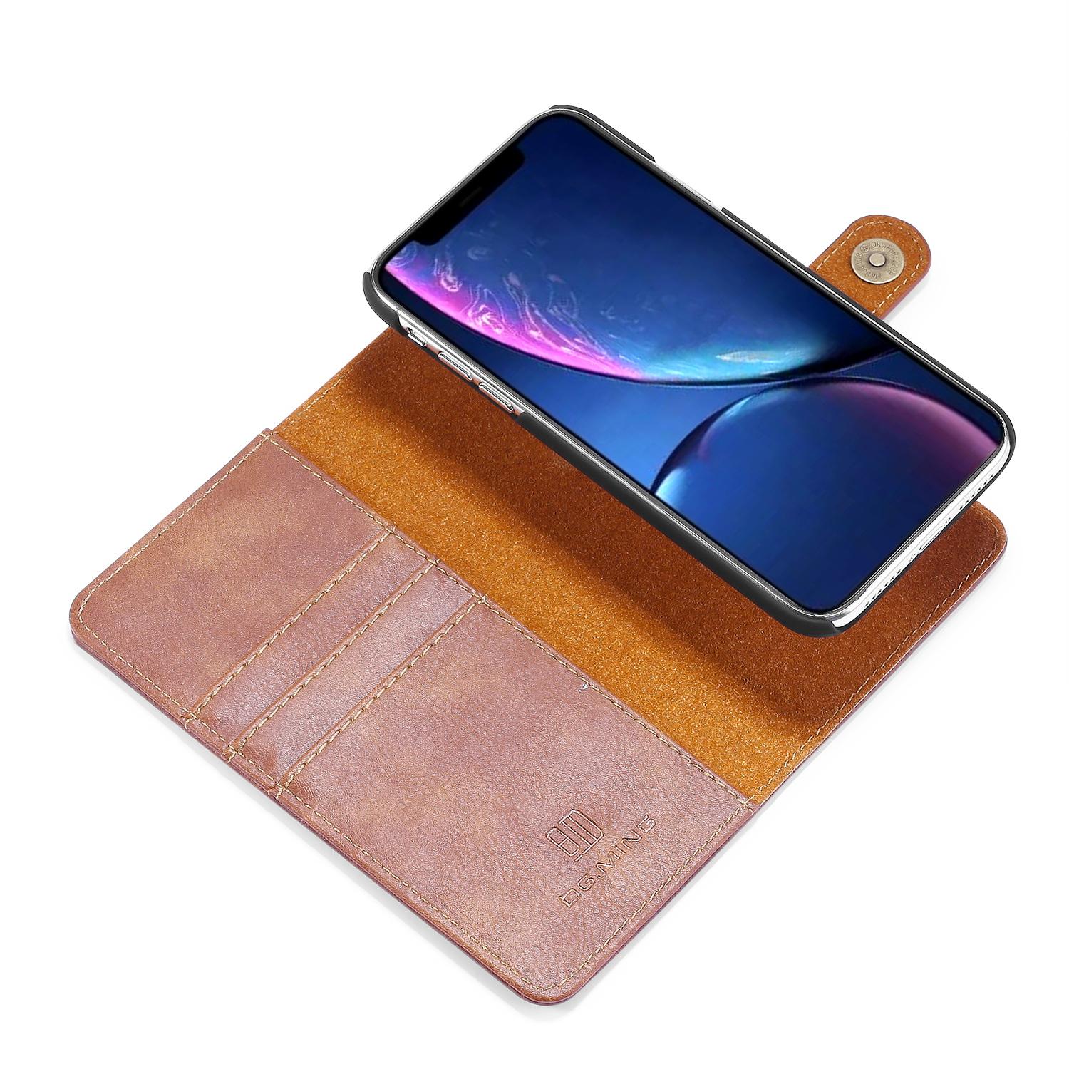 Cartera Magnet Wallet iPhone 11 Cognac