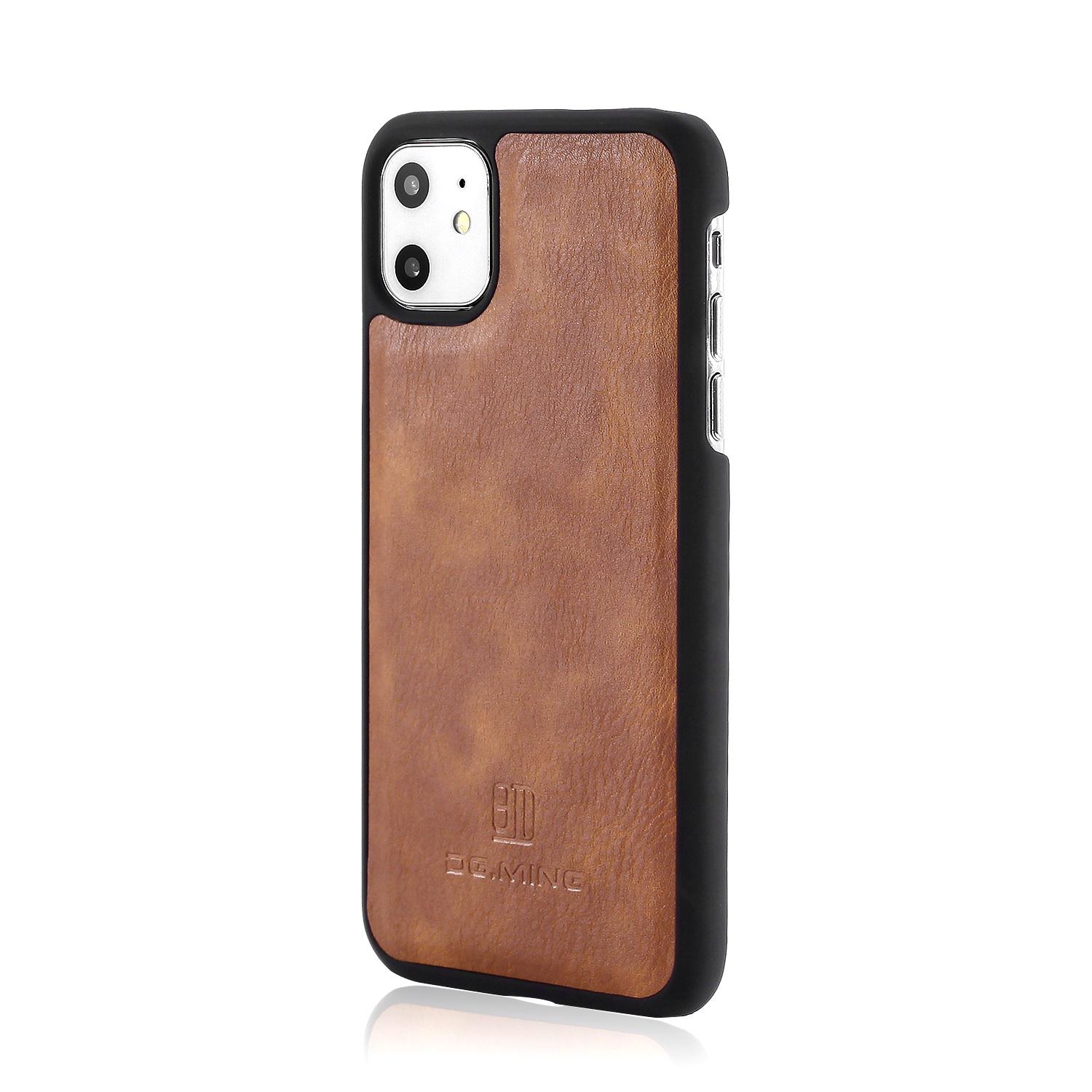 Cartera Magnet Wallet iPhone 11 Cognac