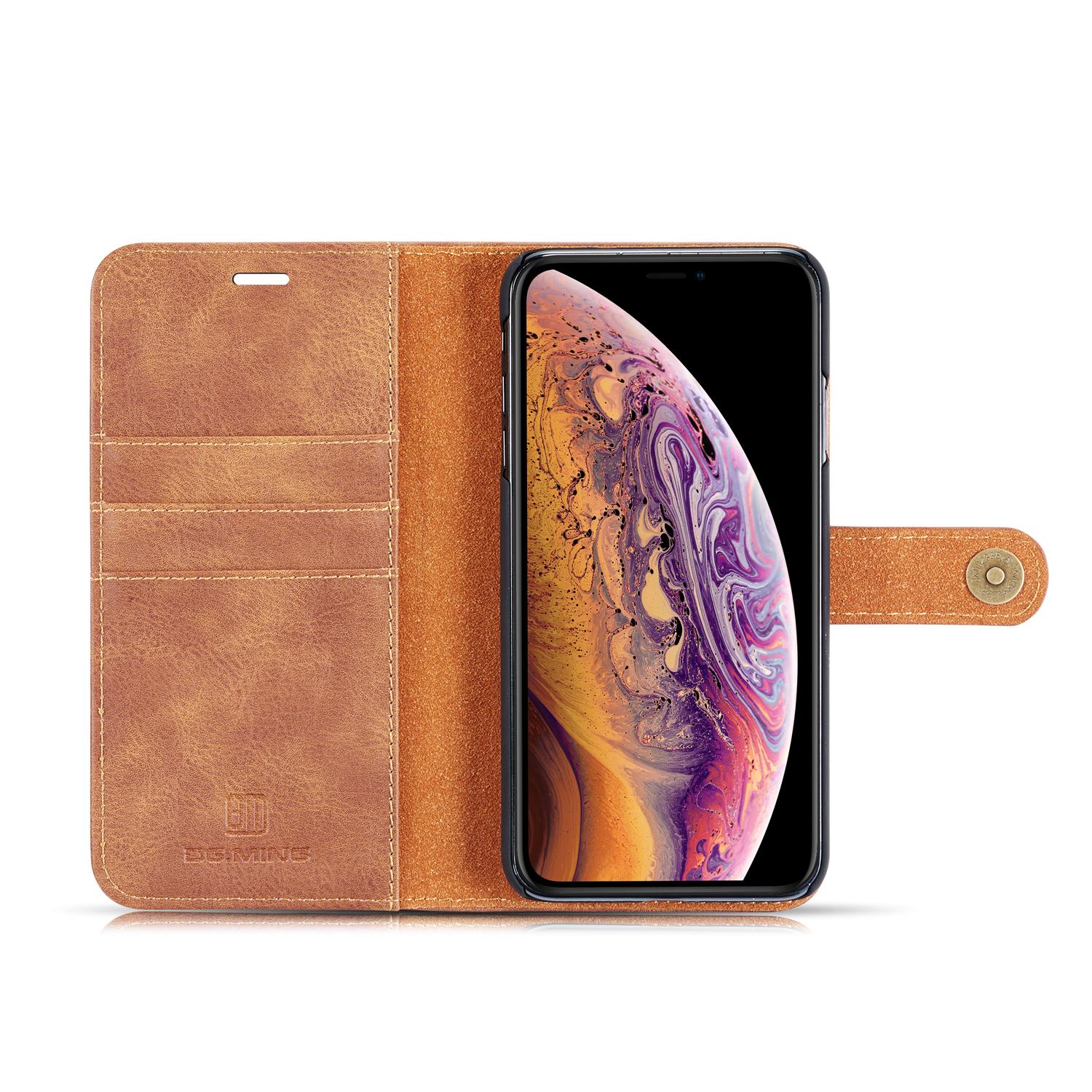 Cartera Magnet Wallet iPhone Xs Max Coñac