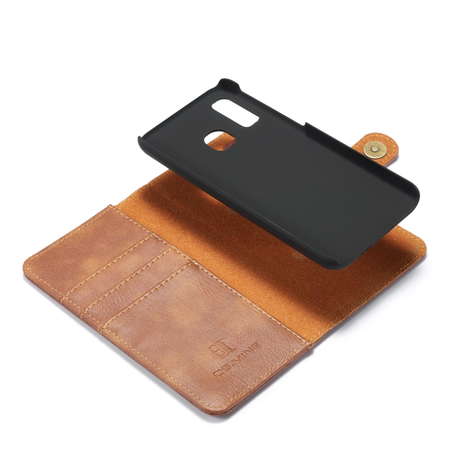Cartera Magnet Wallet Samsung Galaxy A40 Cognac