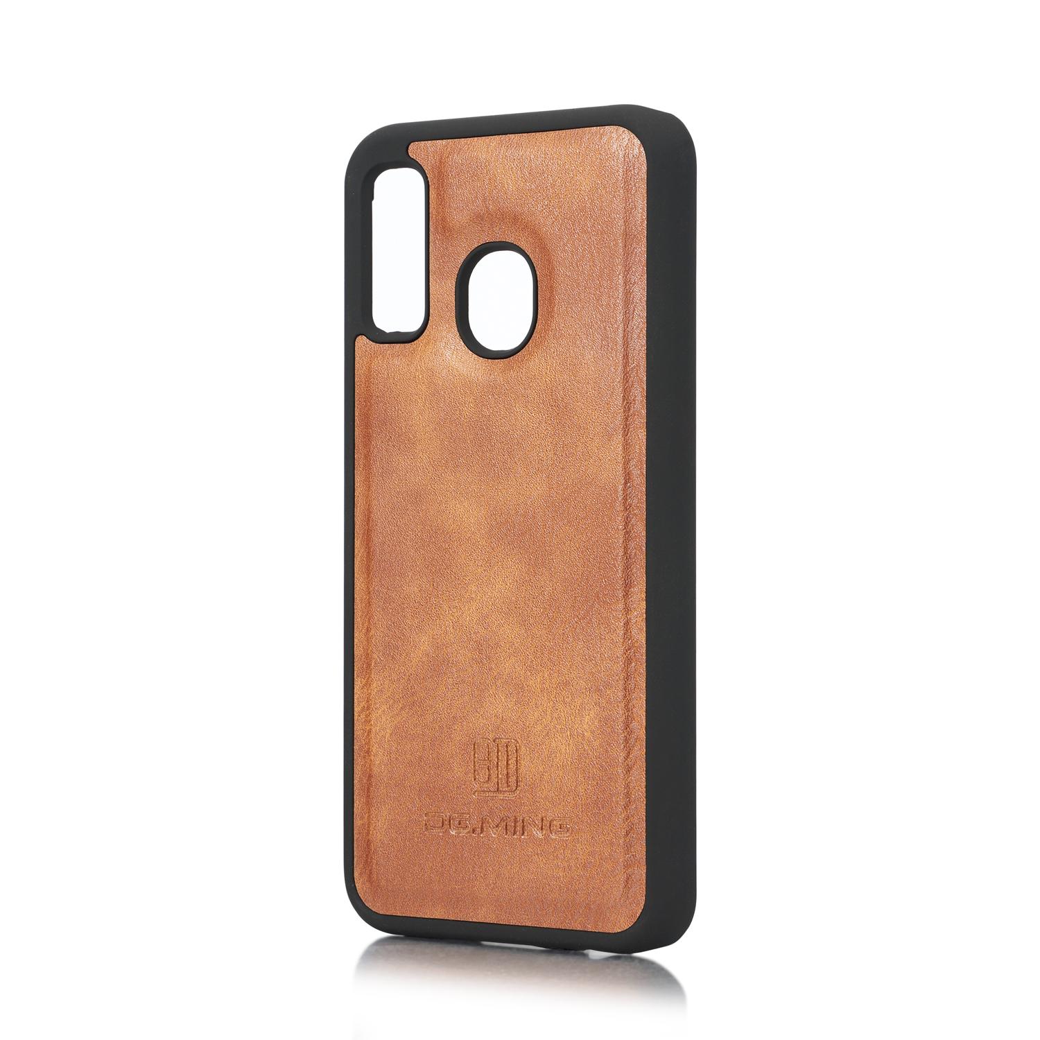 Cartera Magnet Wallet Samsung Galaxy A40 Cognac