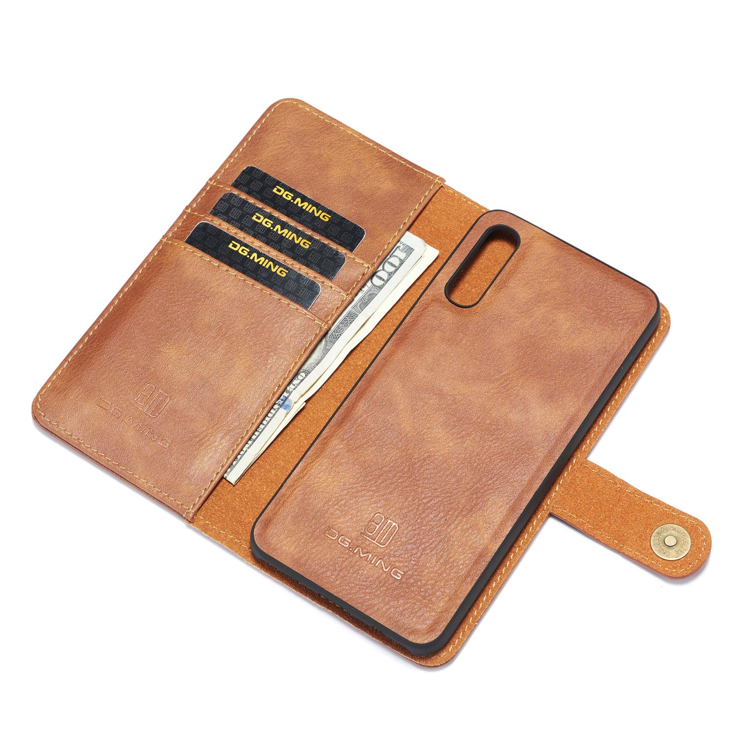 Cartera Magnet Wallet Samsung Galaxy A50 Cognac