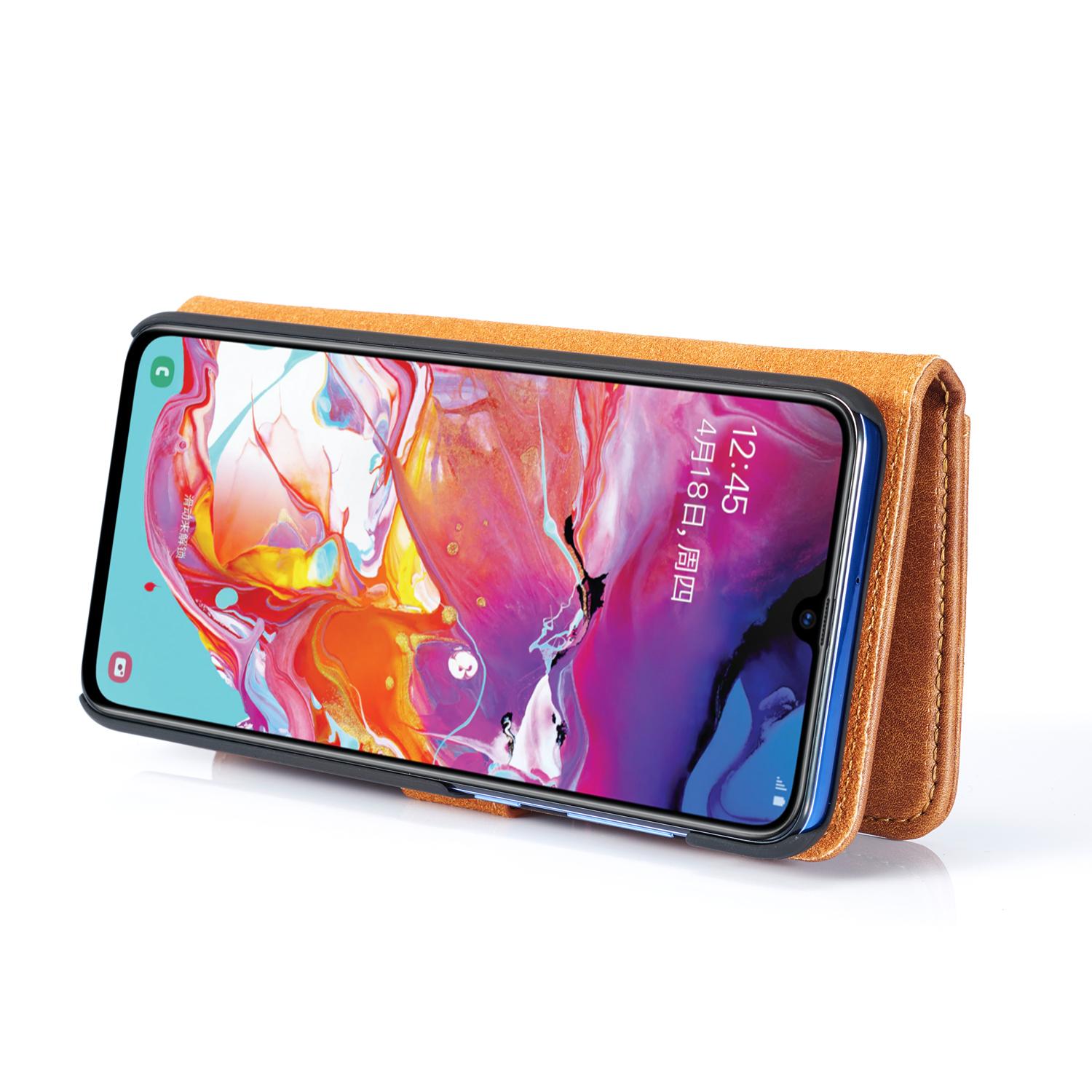 Cartera Magnet Wallet Samsung Galaxy A70 Coñac