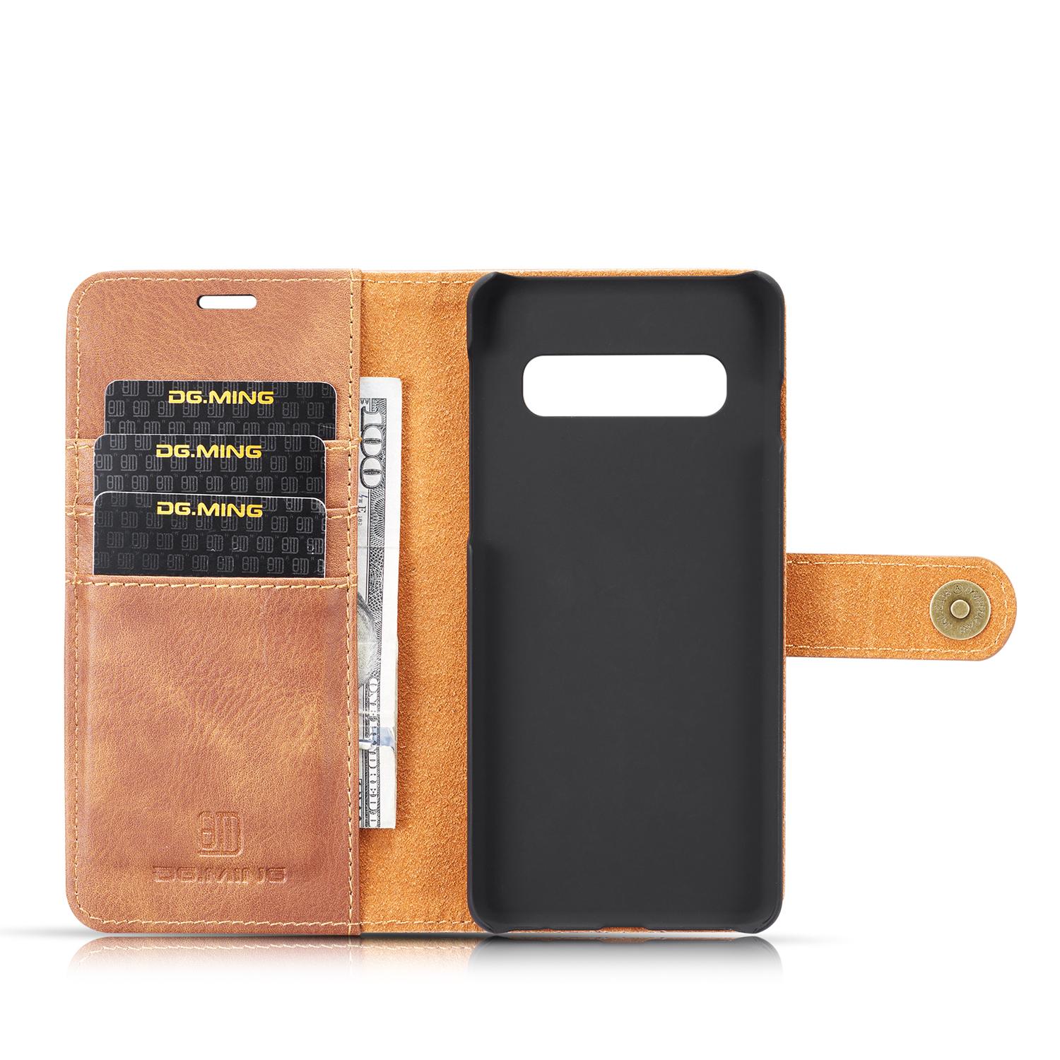 Cartera Magnet Wallet Samsung Galaxy S10 Coñac