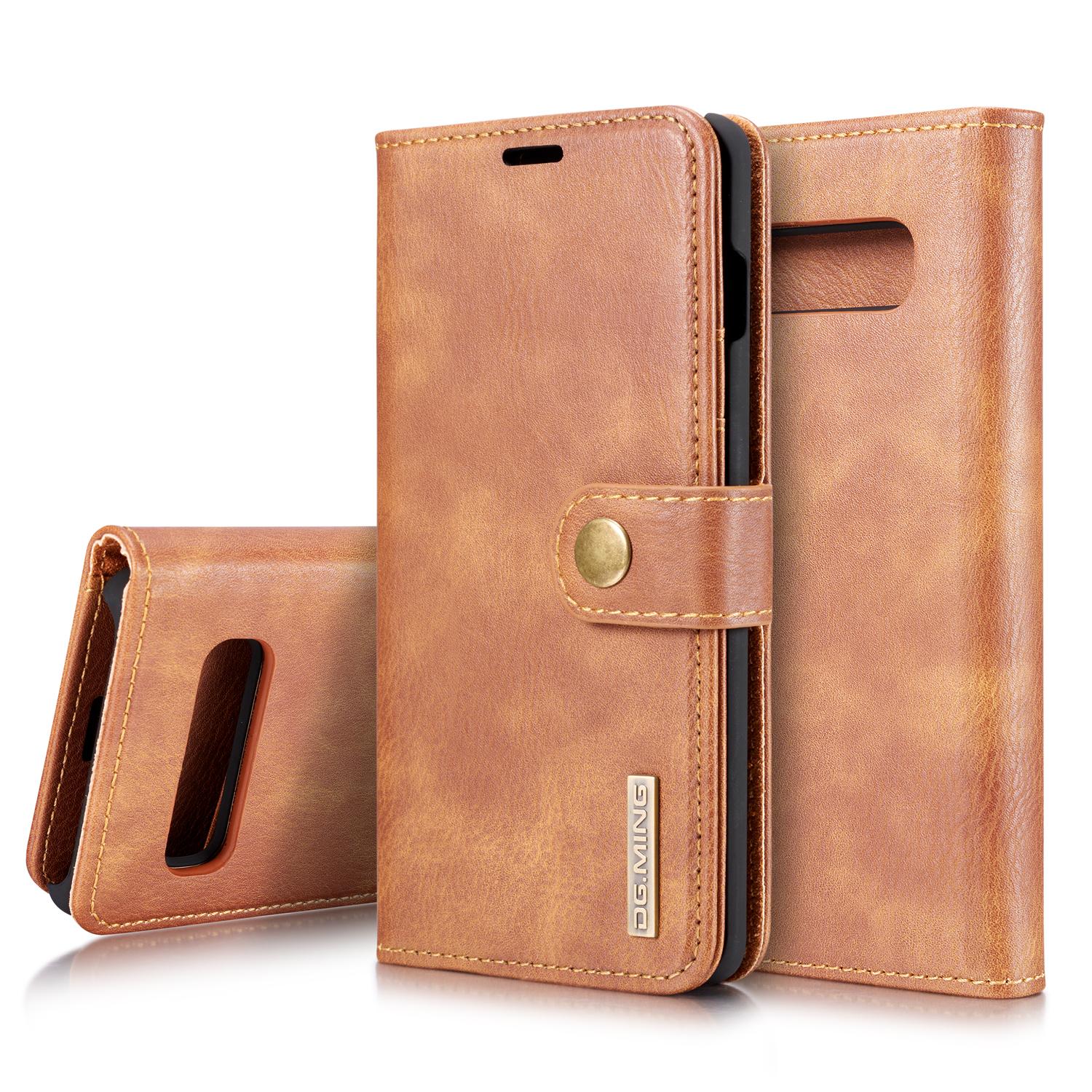 Cartera Magnet Wallet Samsung Galaxy S10 Plus Cognac