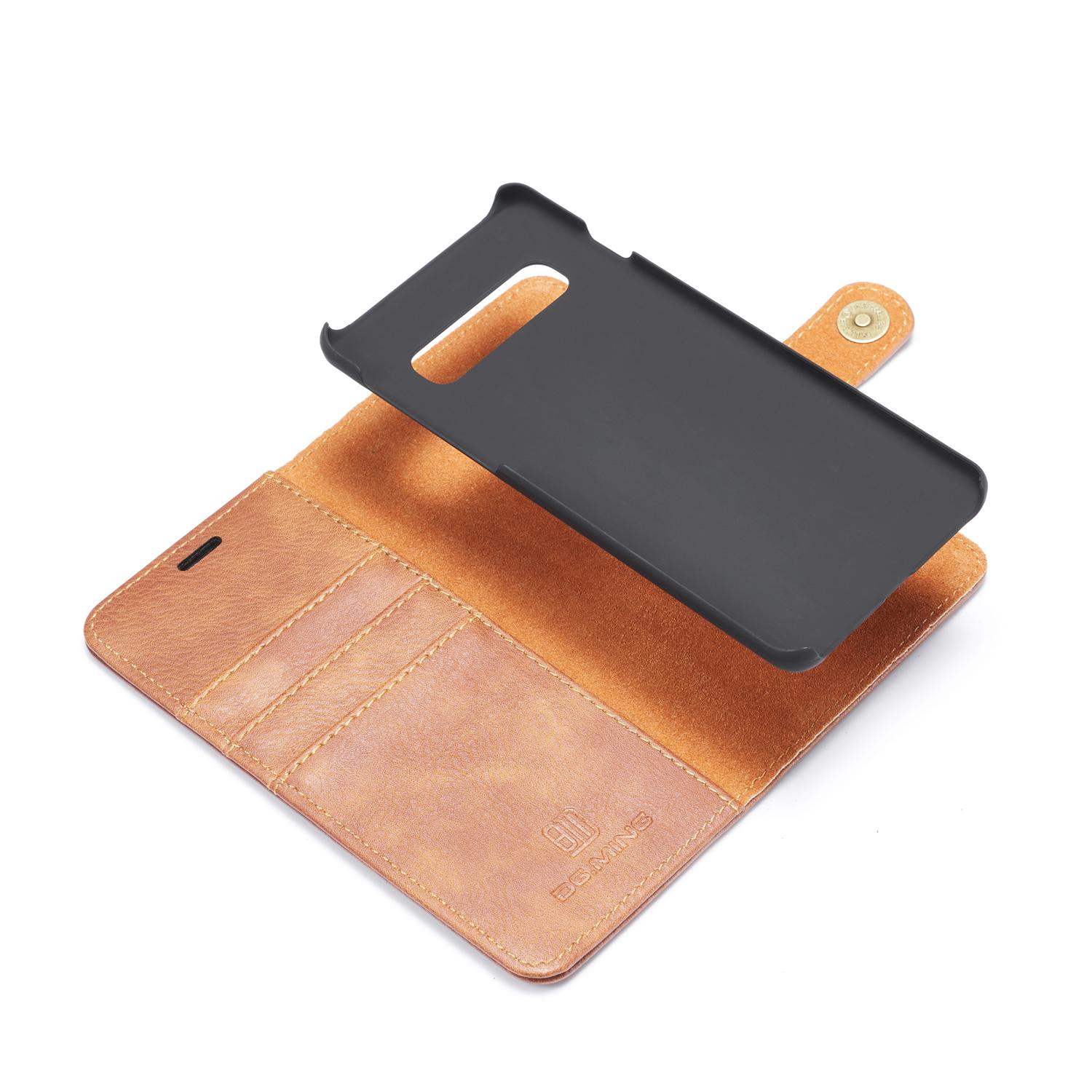 Cartera Magnet Wallet Samsung Galaxy S10 Plus Cognac