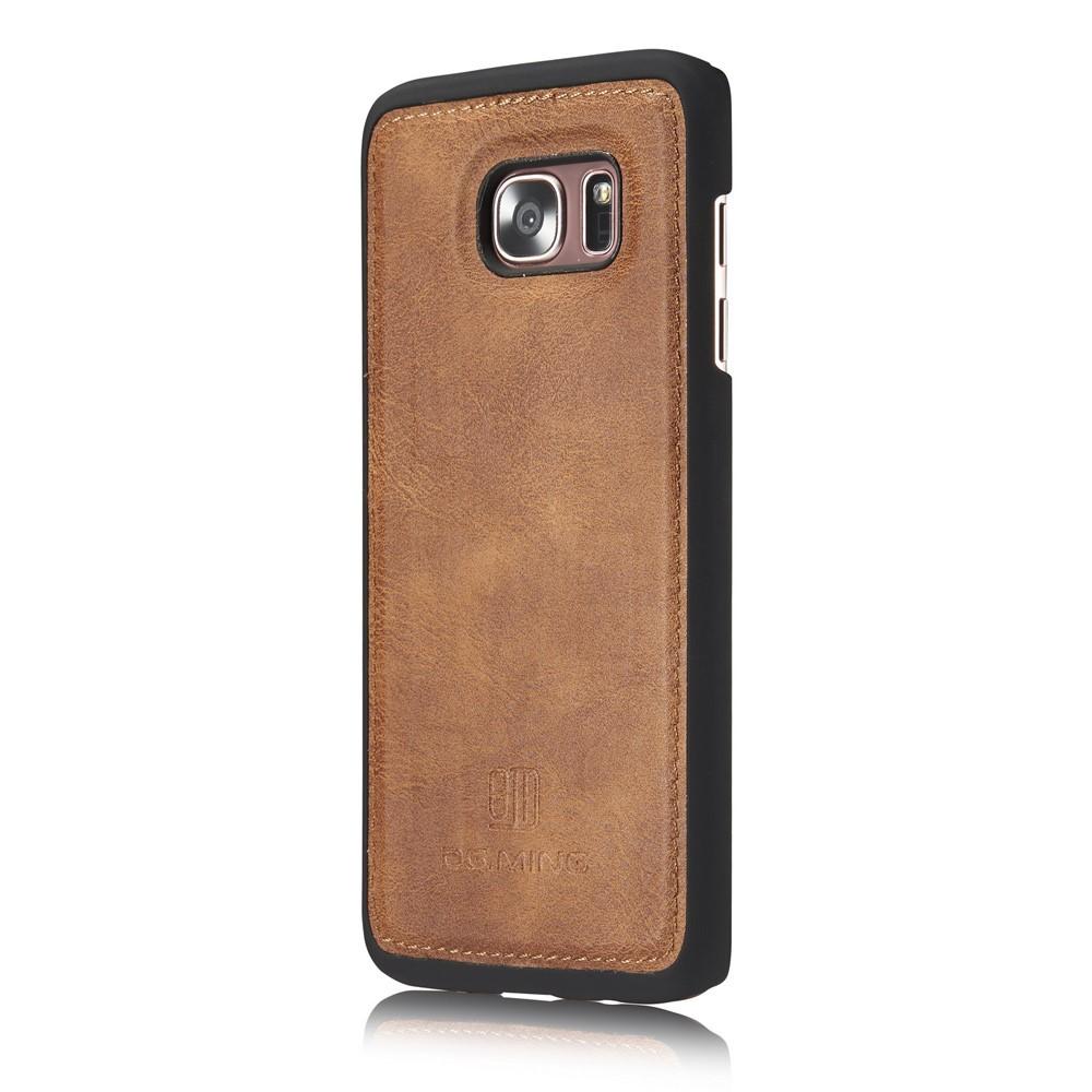 Cartera Magnet Wallet Samsung Galaxy S7 Edge Cognac