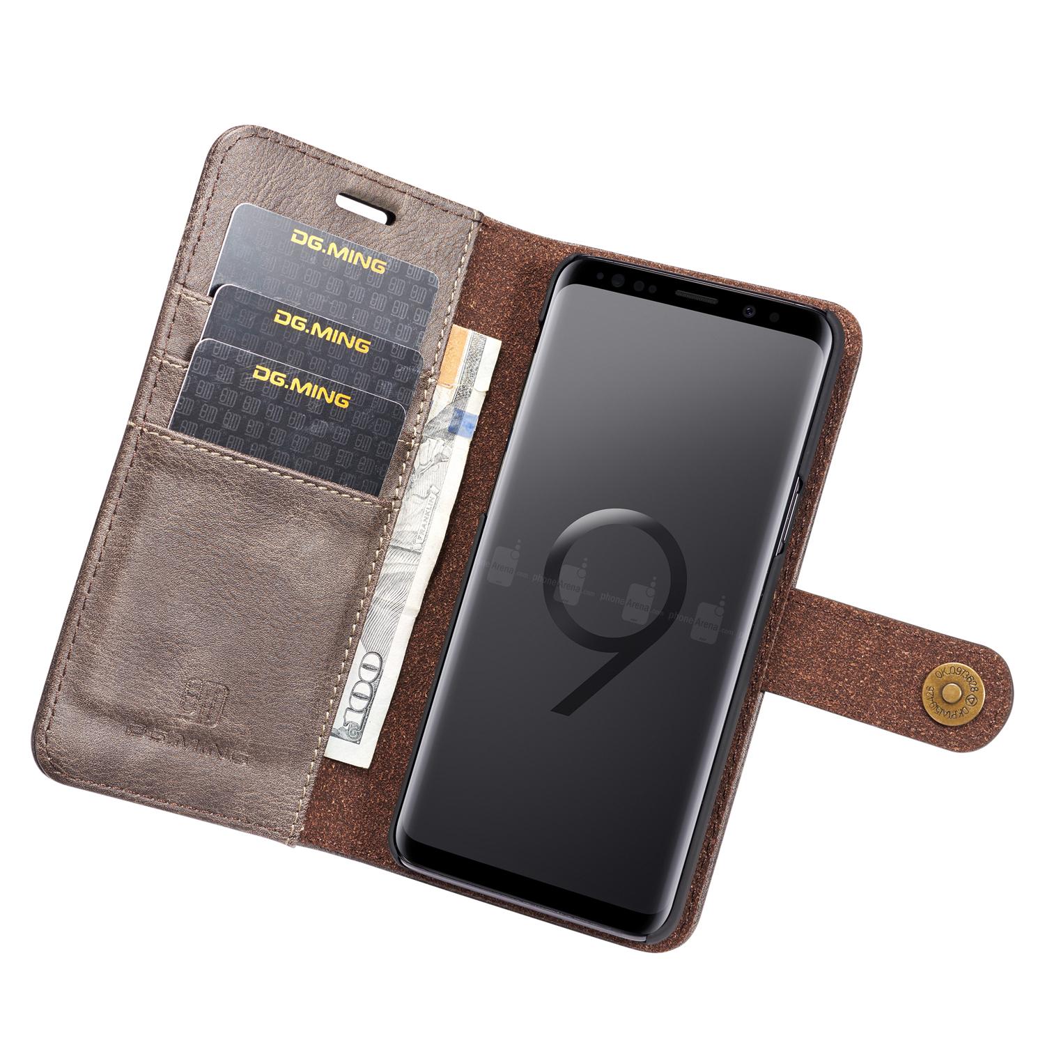 Cartera Magnet Wallet Samsung Galaxy S9 Brown