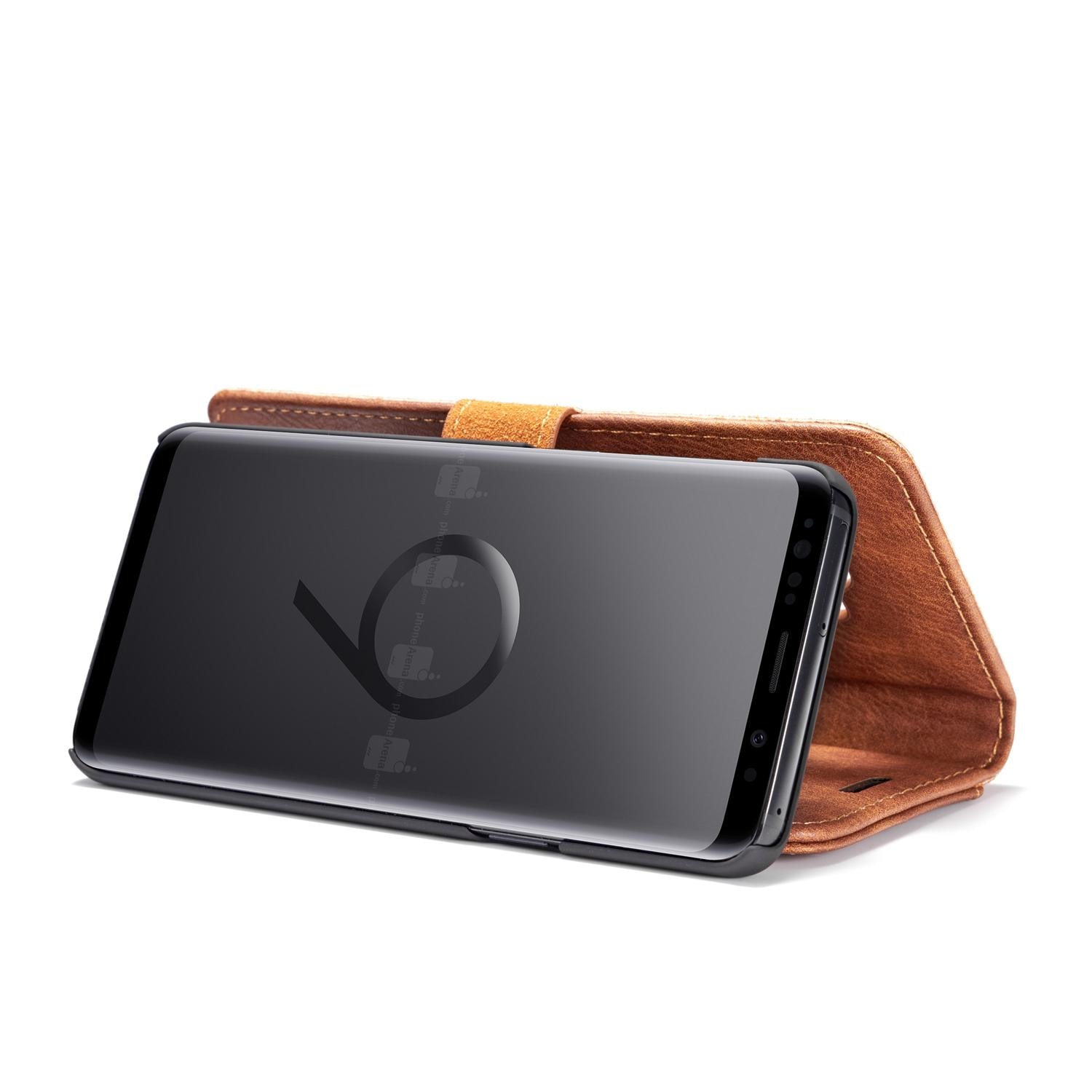 Cartera Magnet Wallet Samsung Galaxy S9 Cognac