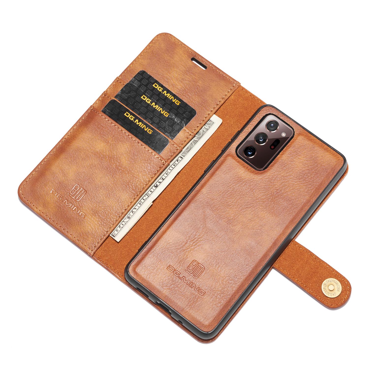 Cartera Magnet Wallet Samsung Galaxy Note 20 Ultra Marrón