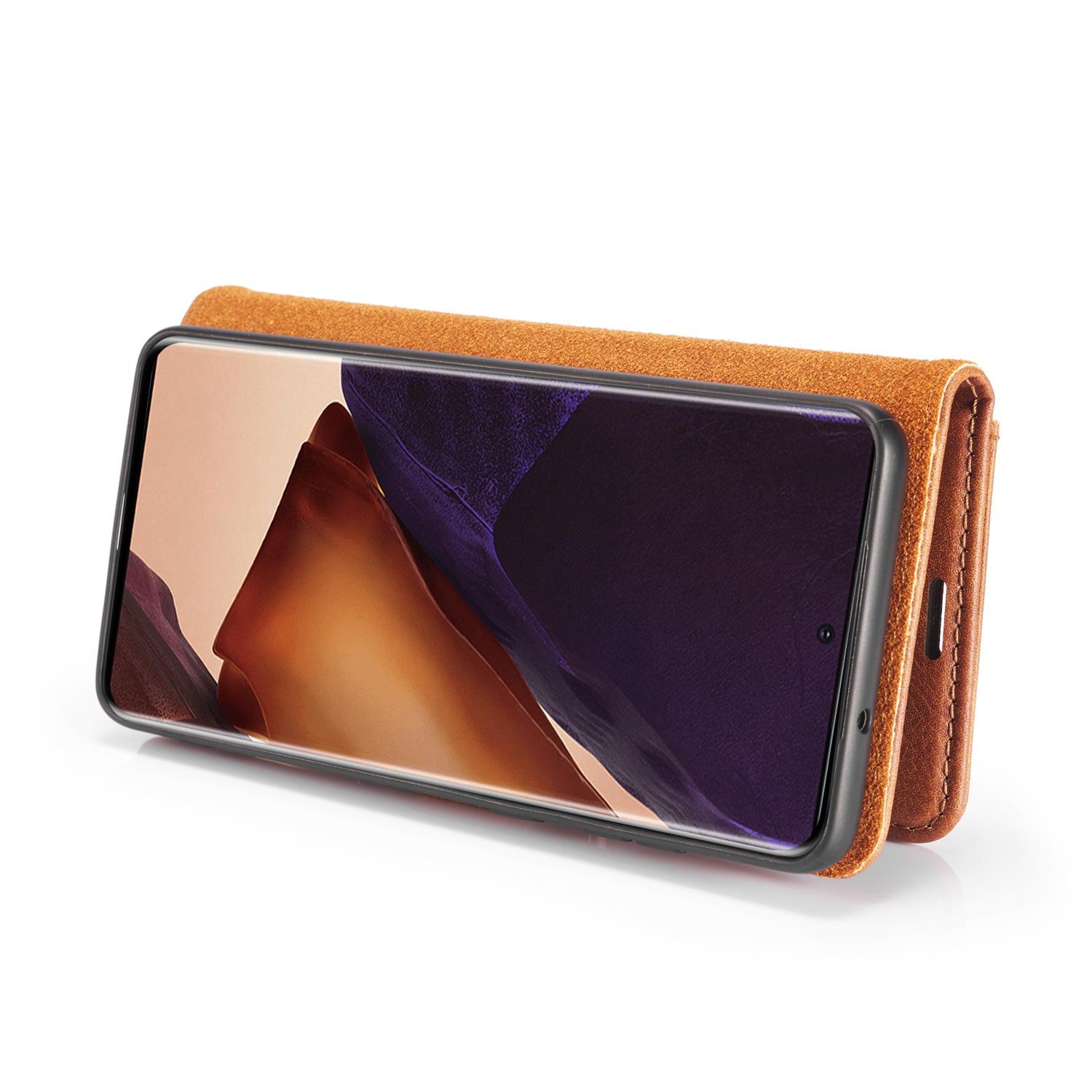 Cartera Magnet Wallet Samsung Galaxy Note 20 Ultra Coñac