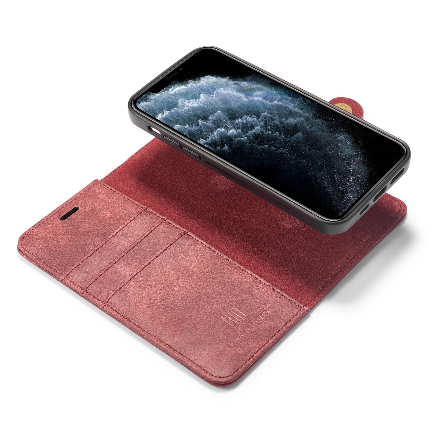 Cartera Magnet Wallet iPhone 12/iPhone 12 Pro Red
