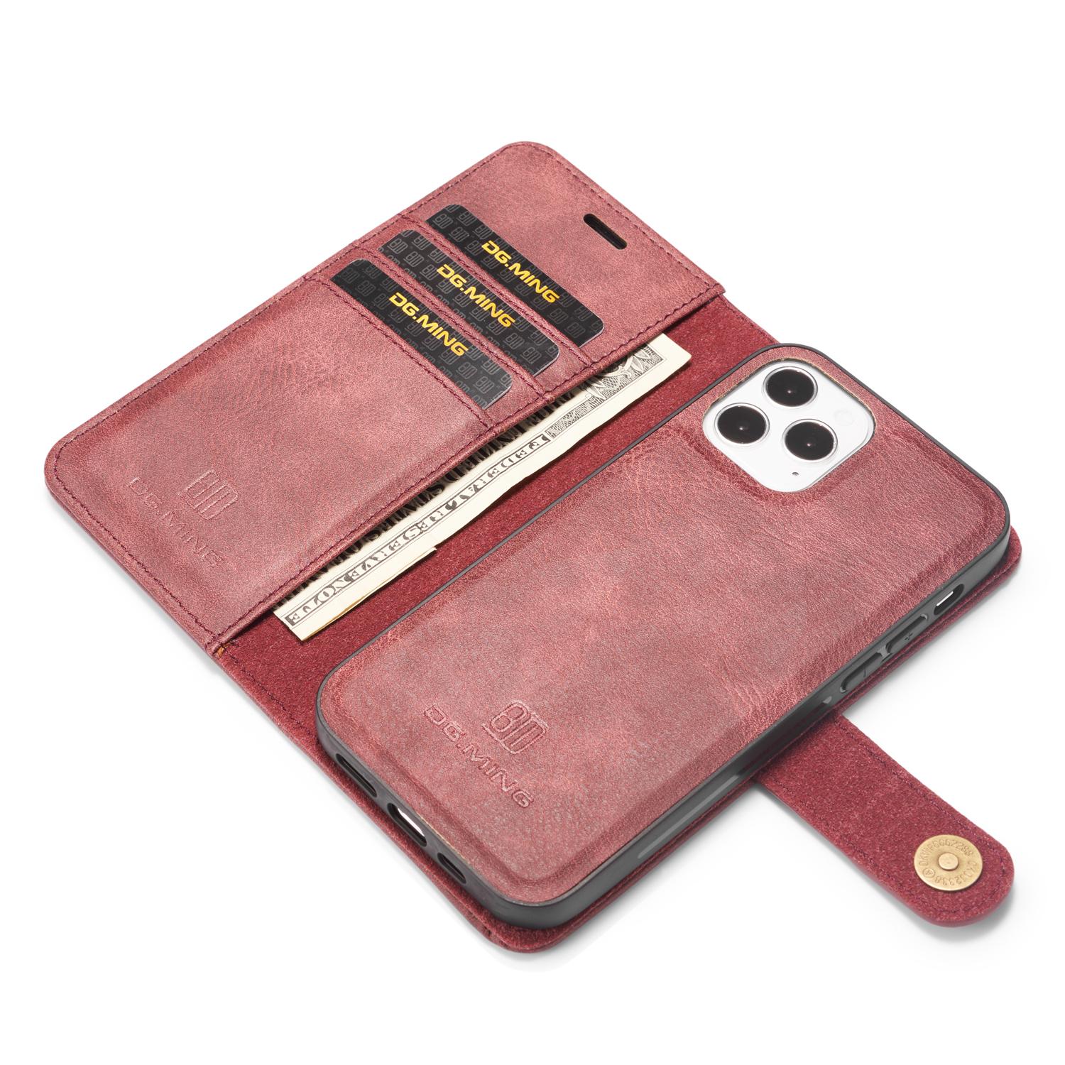 Cartera Magnet Wallet iPhone 12/iPhone 12 Pro Red