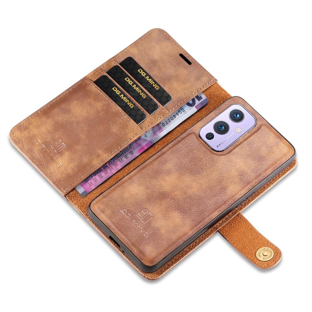 Cartera Magnet Wallet  OnePlus 9 Cognac