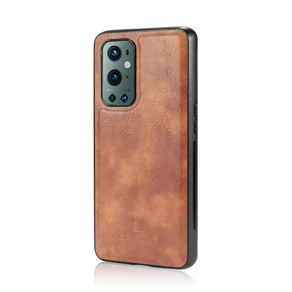 Cartera Magnet Wallet  OnePlus 9 Pro Cognac