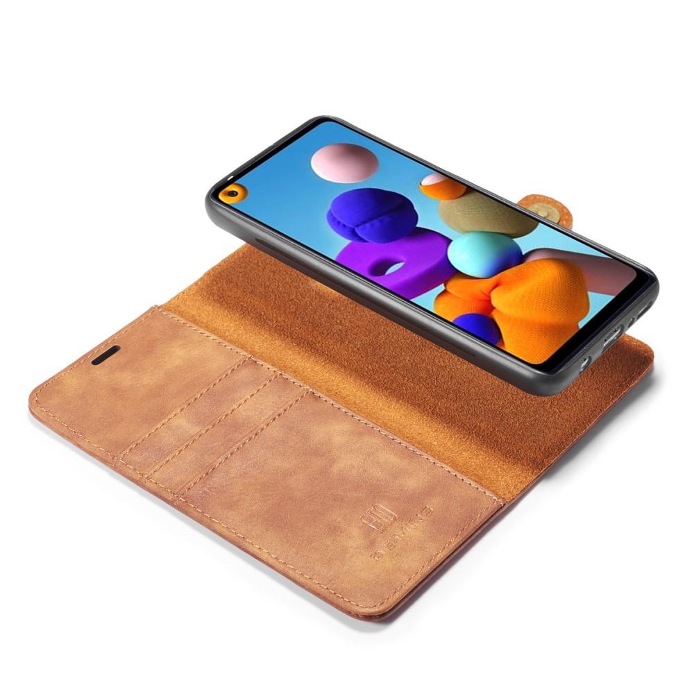 Cartera Magnet Wallet Samsung Galaxy A21s Marrón