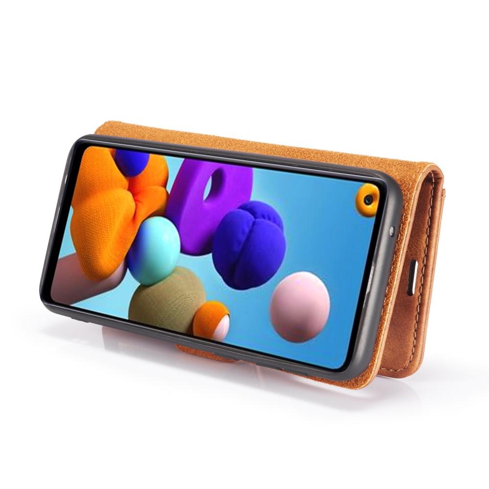 Cartera Magnet Wallet Samsung Galaxy A21s Marrón