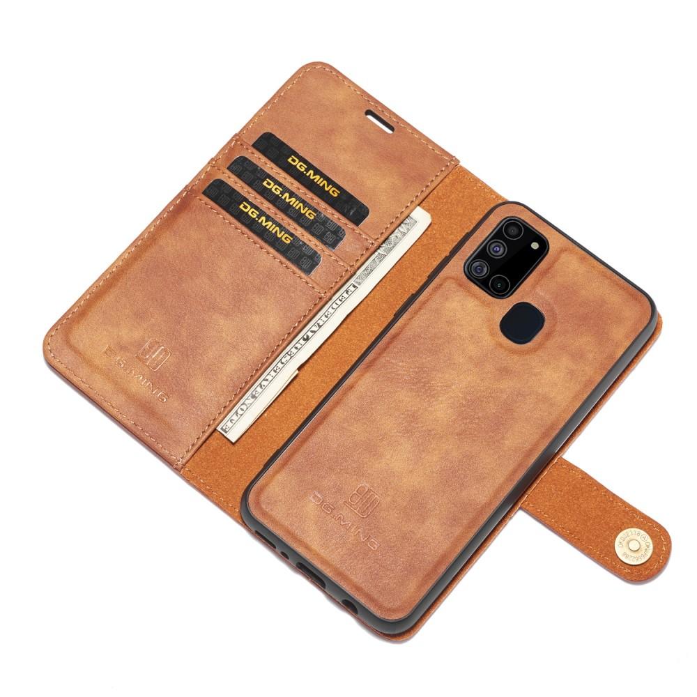 Cartera Magnet Wallet Samsung Galaxy A21s Marrón