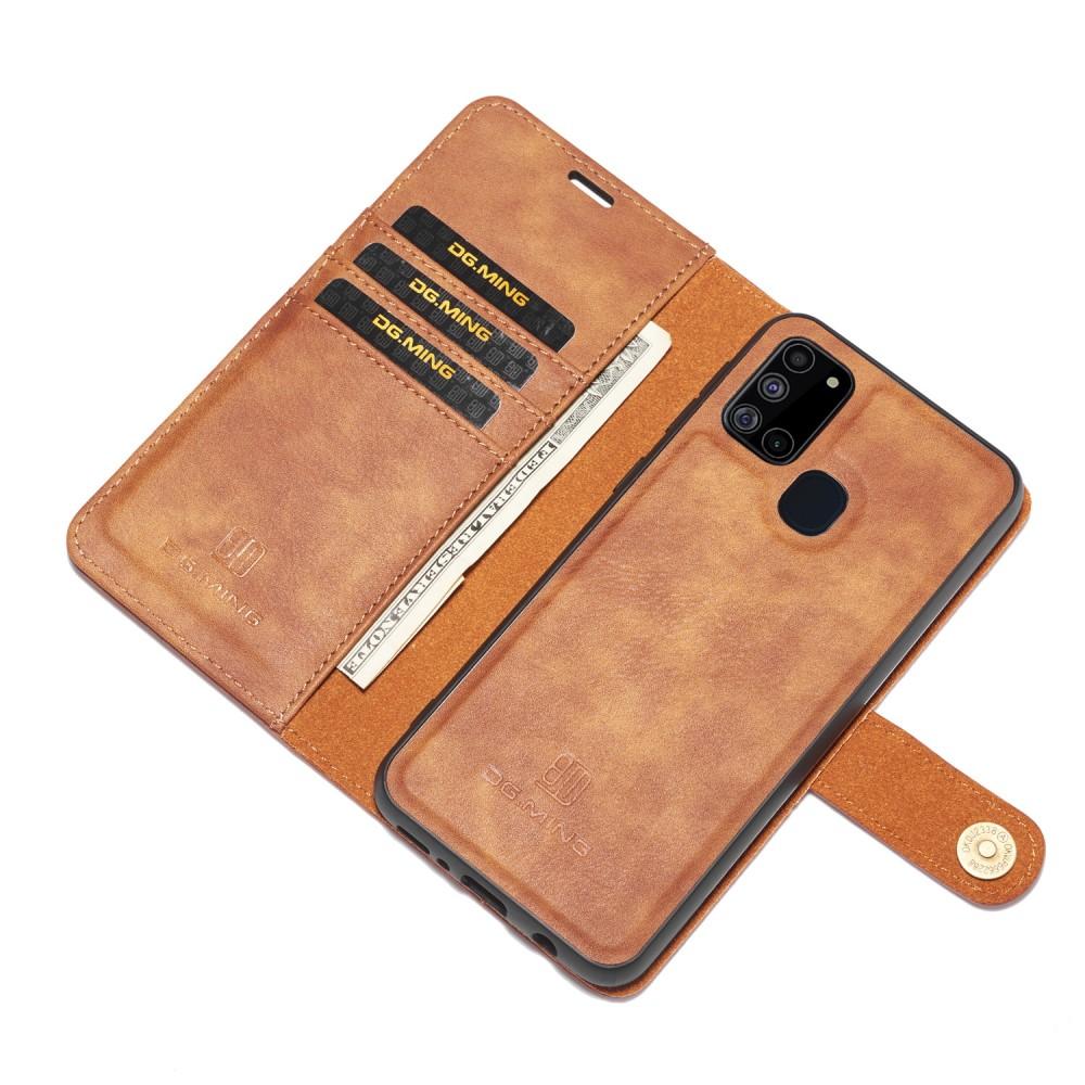 Cartera Magnet Wallet Samsung Galaxy A21s Coñac