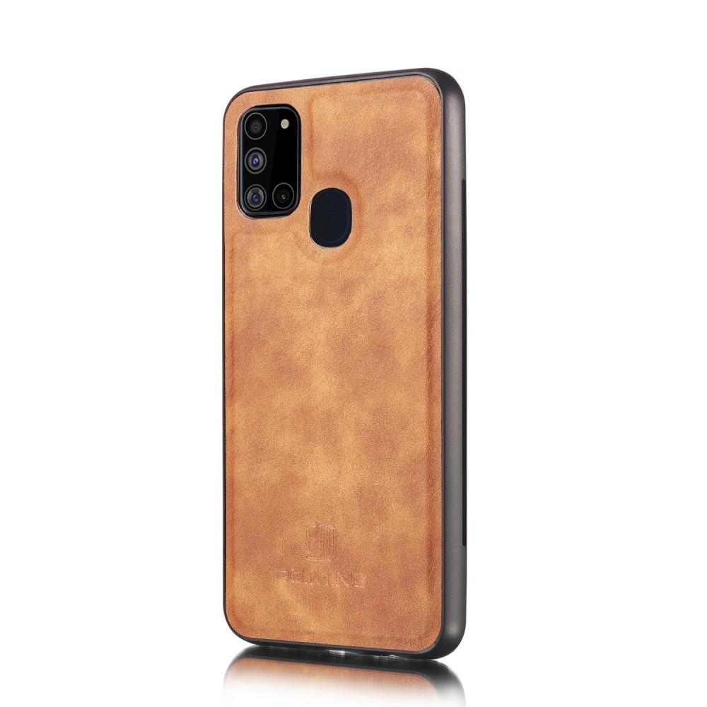 Cartera Magnet Wallet Samsung Galaxy A21s Marrón