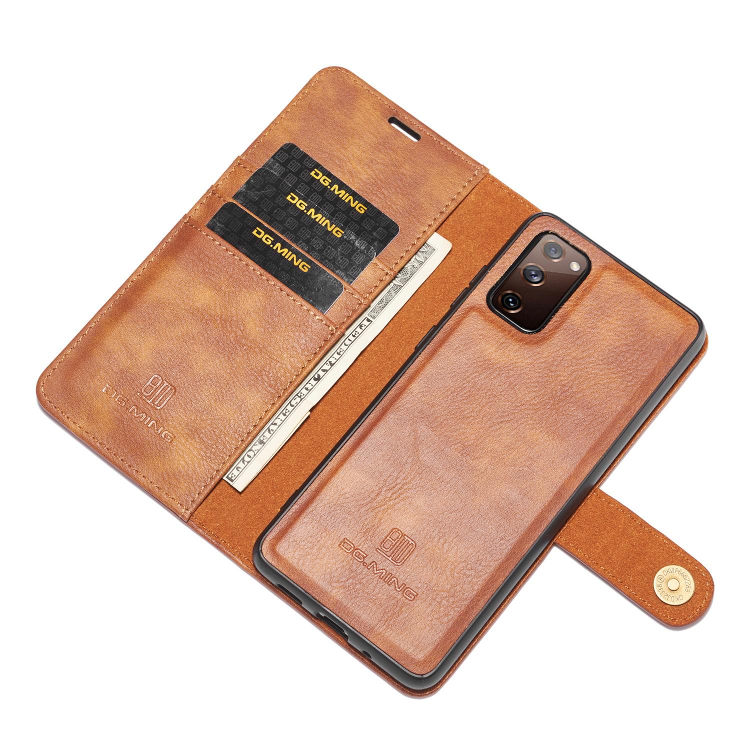Cartera Magnet Wallet Samsung Galaxy S20 FE Cognac
