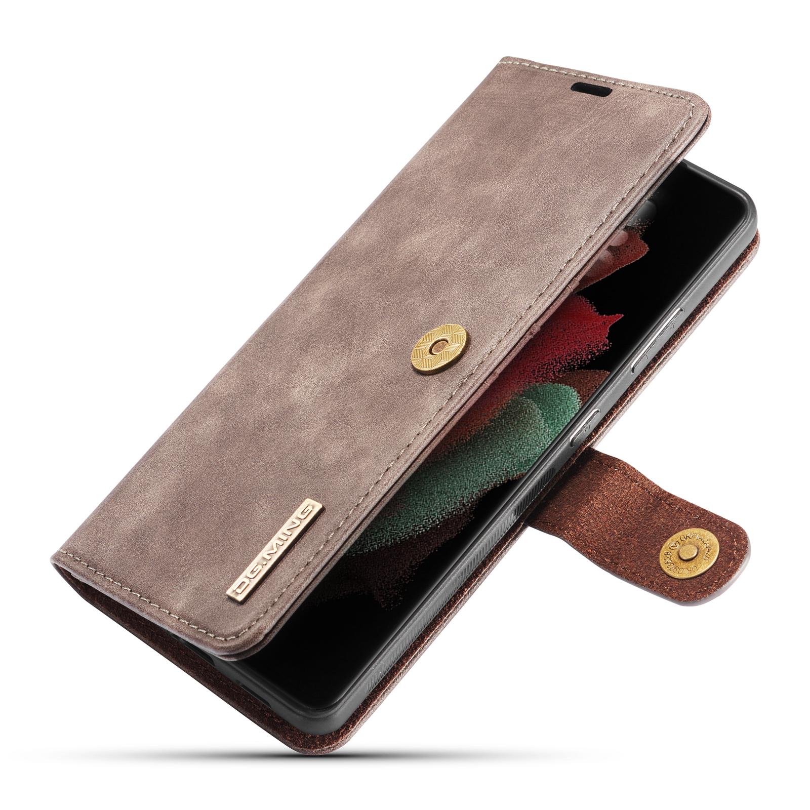 Cartera Magnet Wallet Samsung Galaxy S21 Ultra Brown