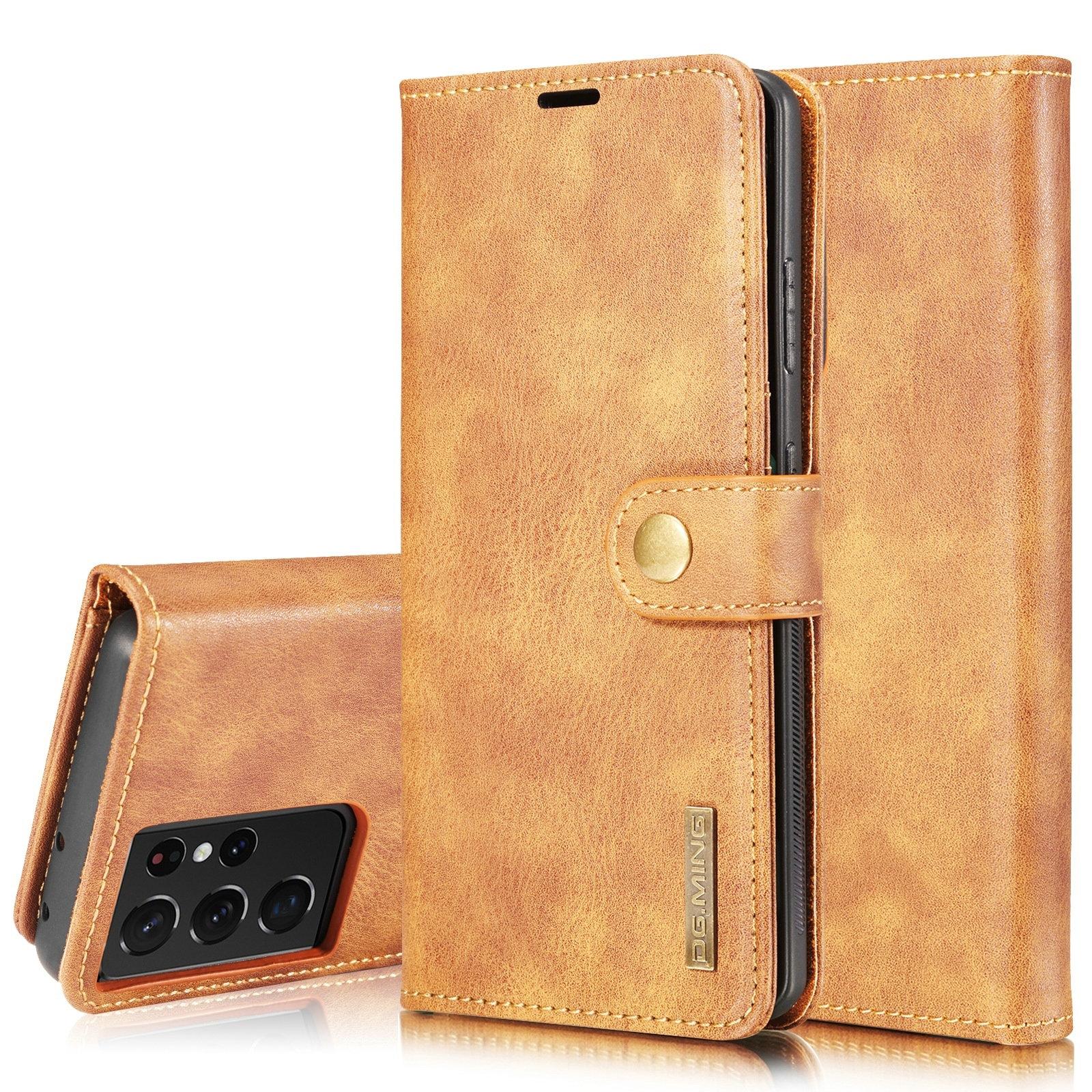 Cartera Magnet Wallet Samsung Galaxy S21 Ultra Marrón