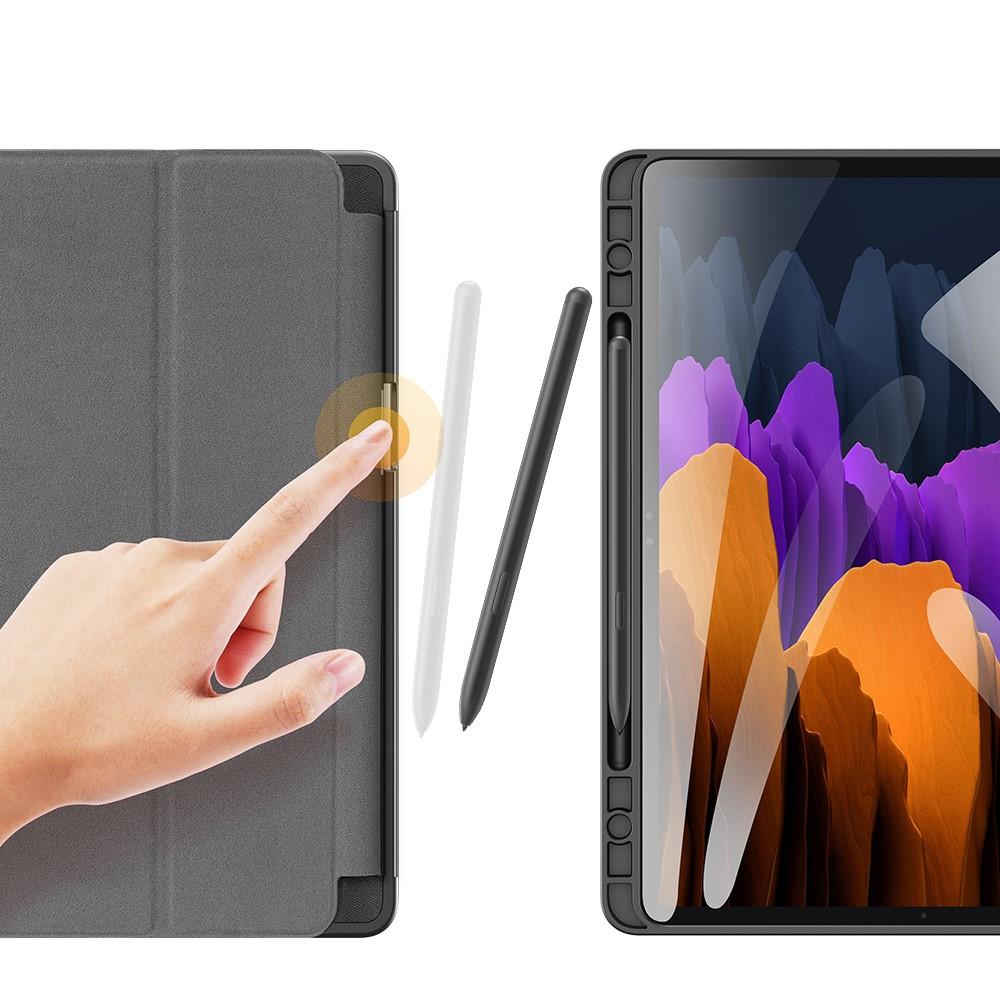 Funda Domo Tri-Fold Samsung Galaxy Tab S7 Plus/S8 Plus 12.4 Black