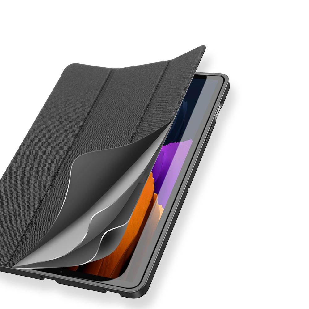 Funda Domo Tri-Fold Samsung Galaxy Tab S7 Plus/S8 Plus 12.4 Black