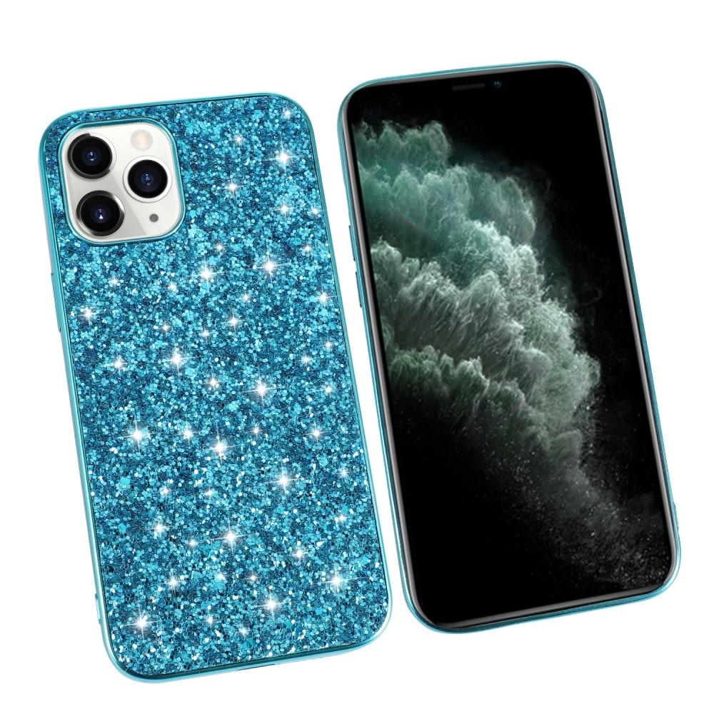 Funda Brillantina iPhone 12 Mini Azul