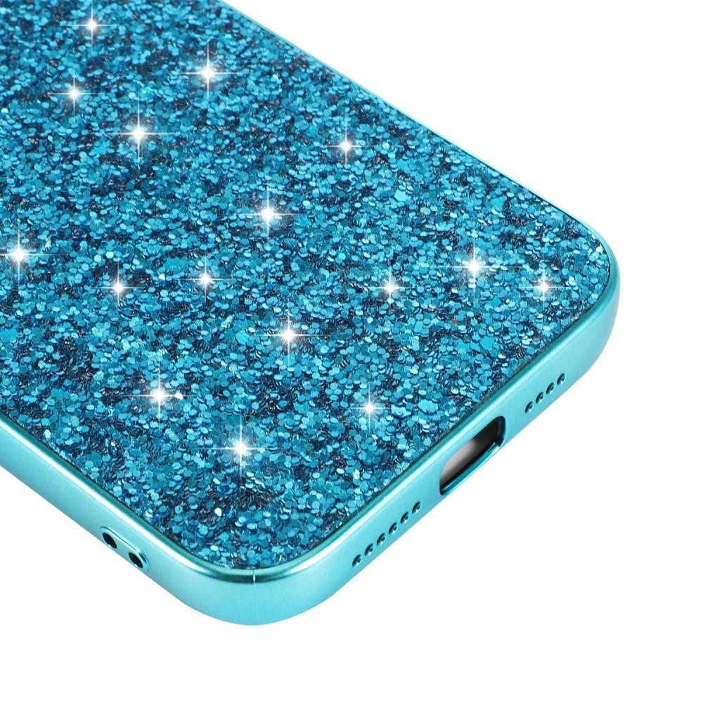 Funda Brillantina iPhone 12 Mini Azul