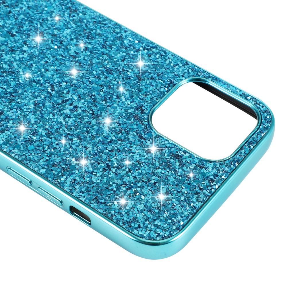 Funda Brillantina iPhone 12 Mini Azul