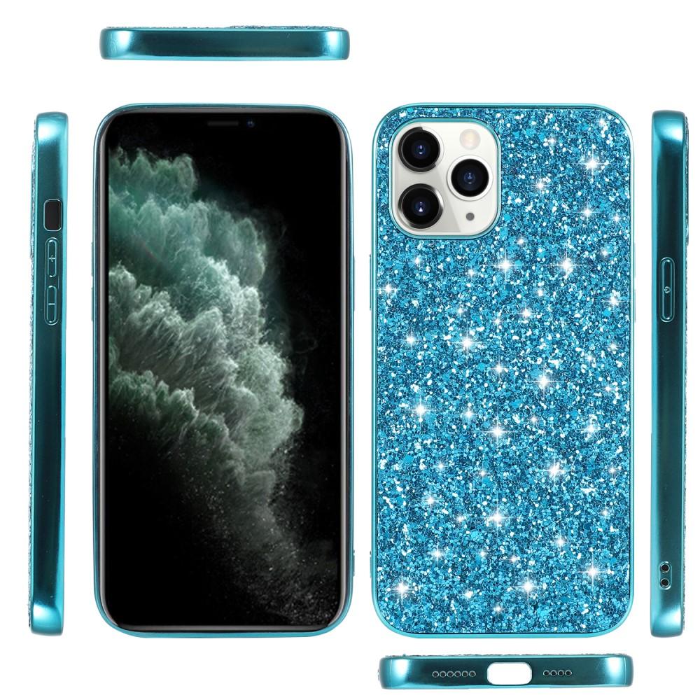 Funda Brillantina iPhone 12 Mini Azul