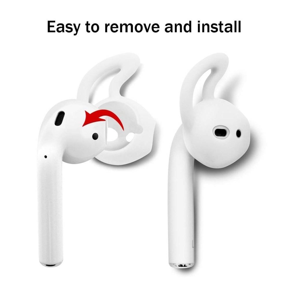 2-pack Earhook AirPods Blanco