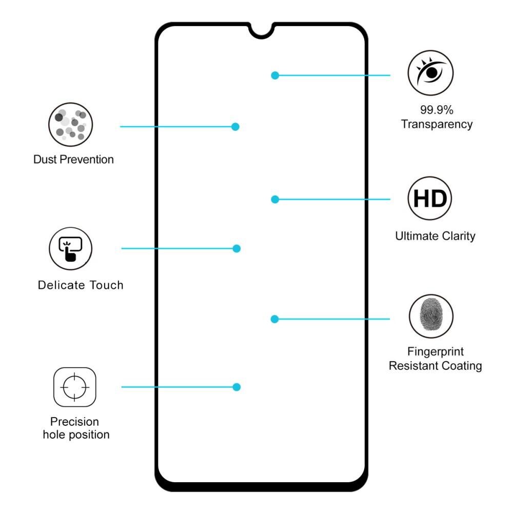 Full Glue Tempered Glass Samsung Galaxy A70 Negro