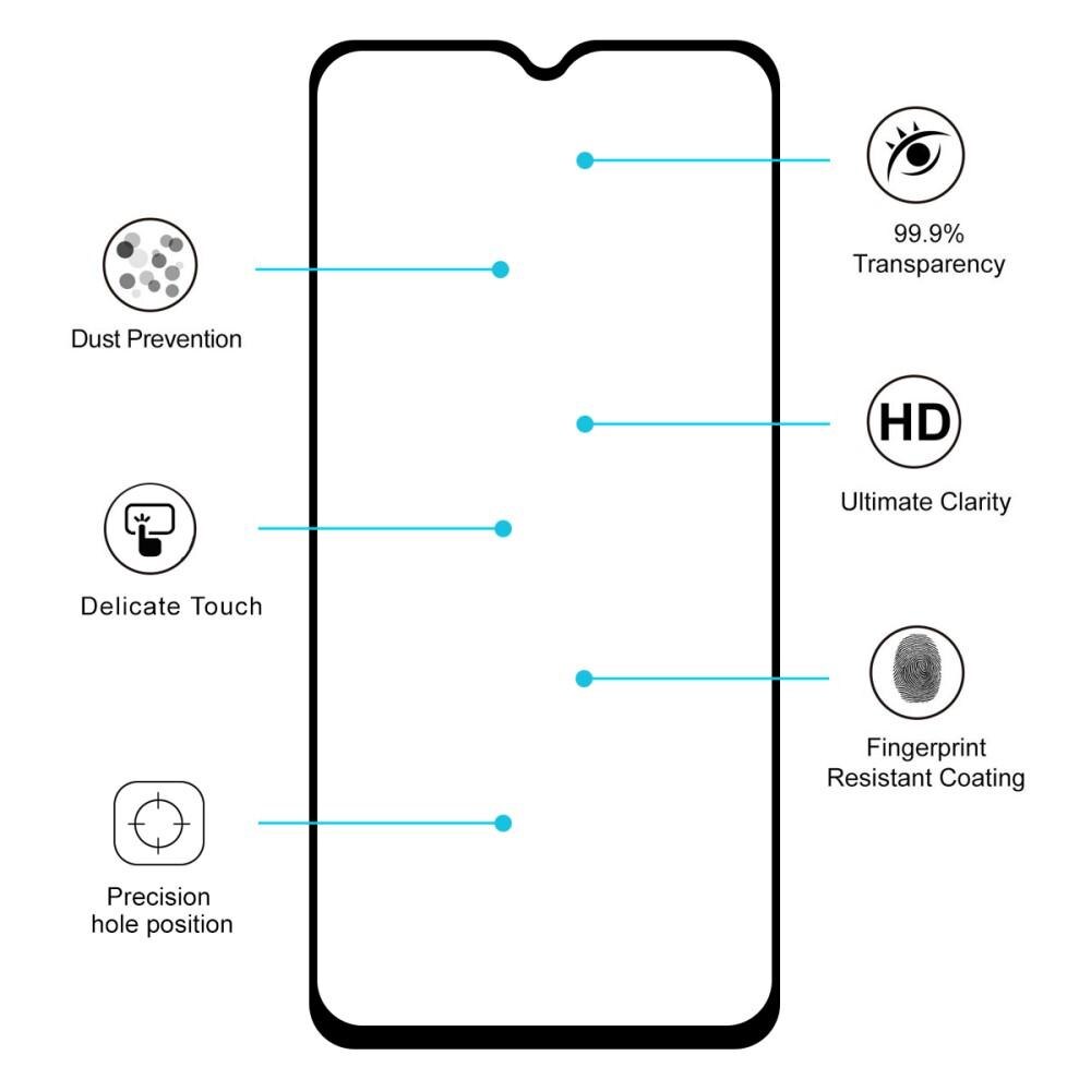 Full Glue Tempered Glass OnePlus 7/6T Negro