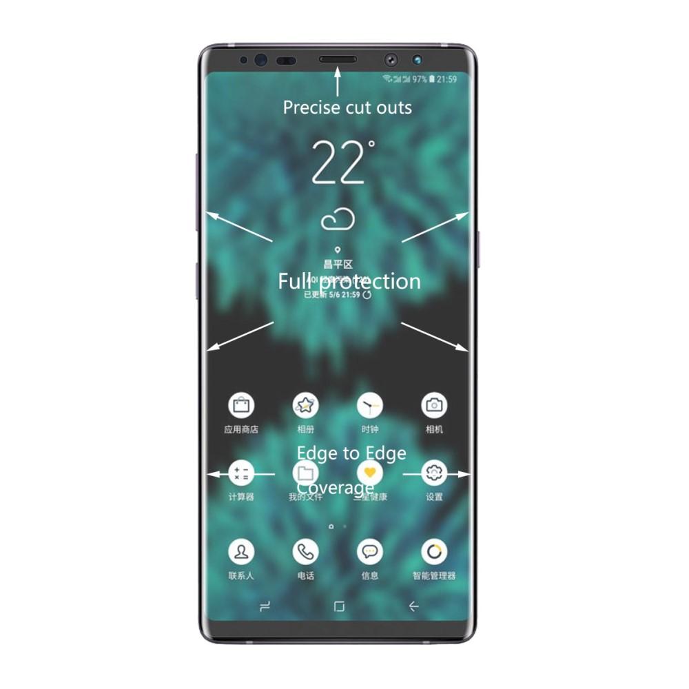 Protector Pantalla curvado con cobertura total Samsung Galaxy Note 9