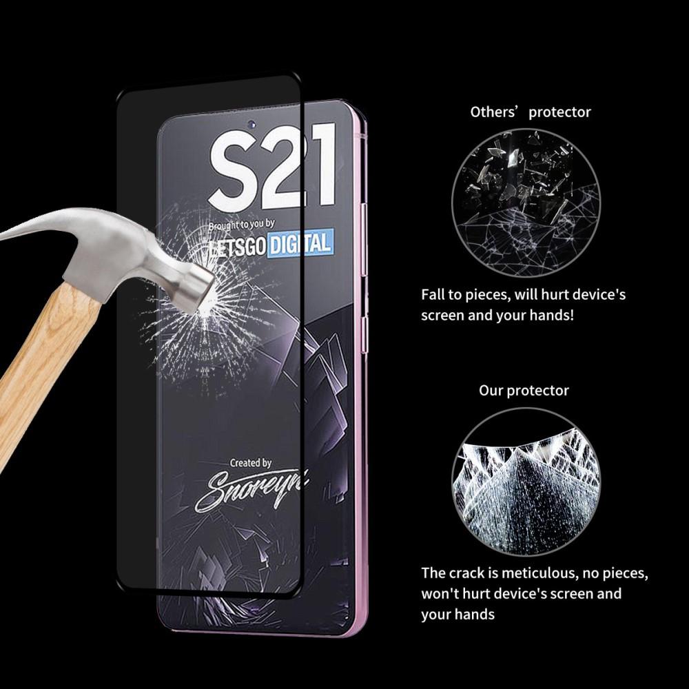 Full Glue Tempered Glass Samsung Galaxy S21 Negro