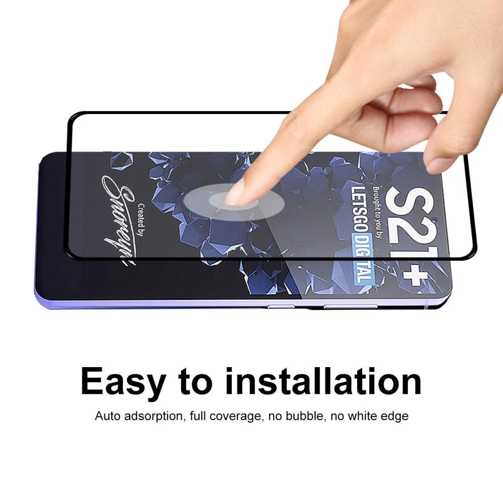 Full Glue Tempered Glass Samsung Galaxy S21 Plus Negro