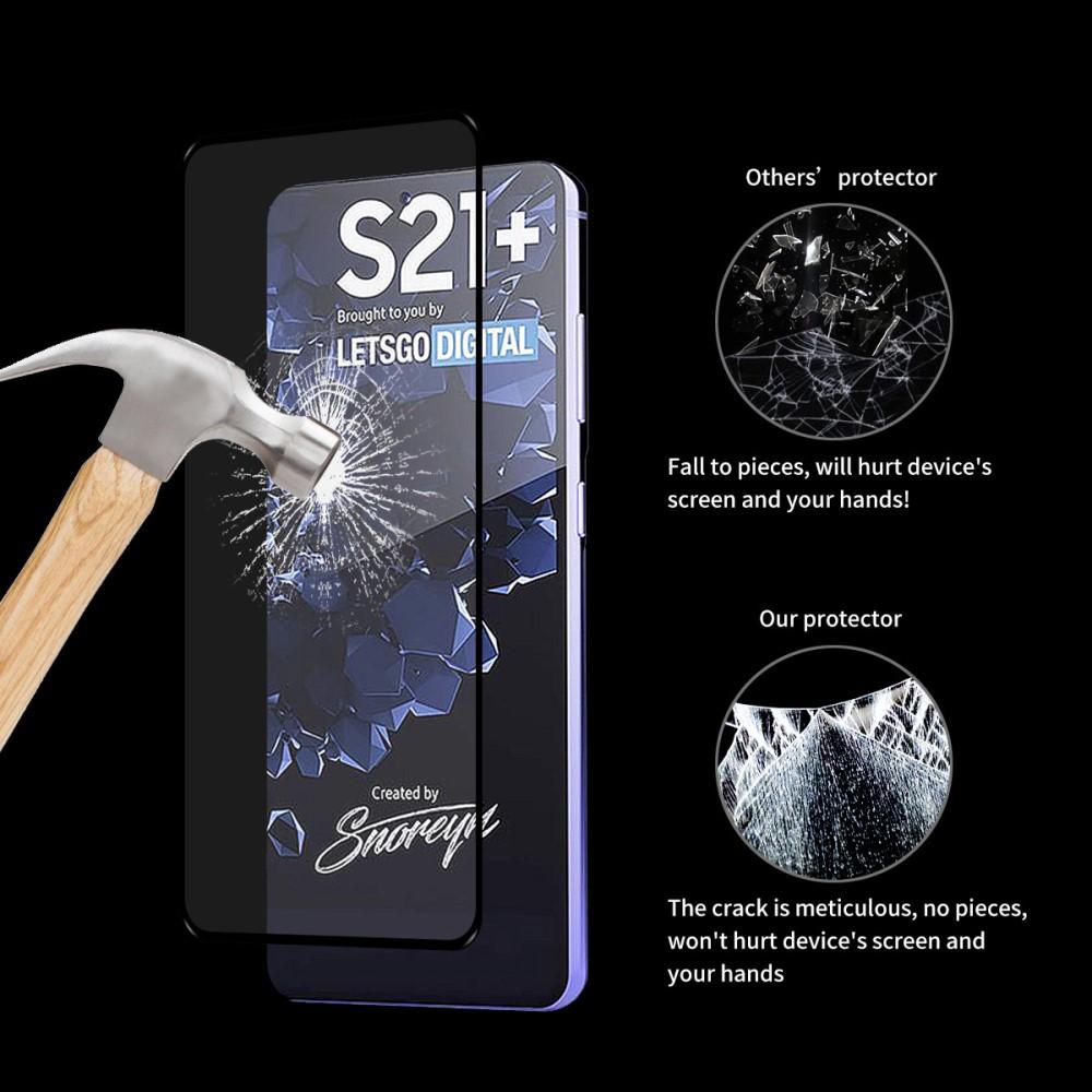 Full Glue Tempered Glass Samsung Galaxy S21 Plus Negro