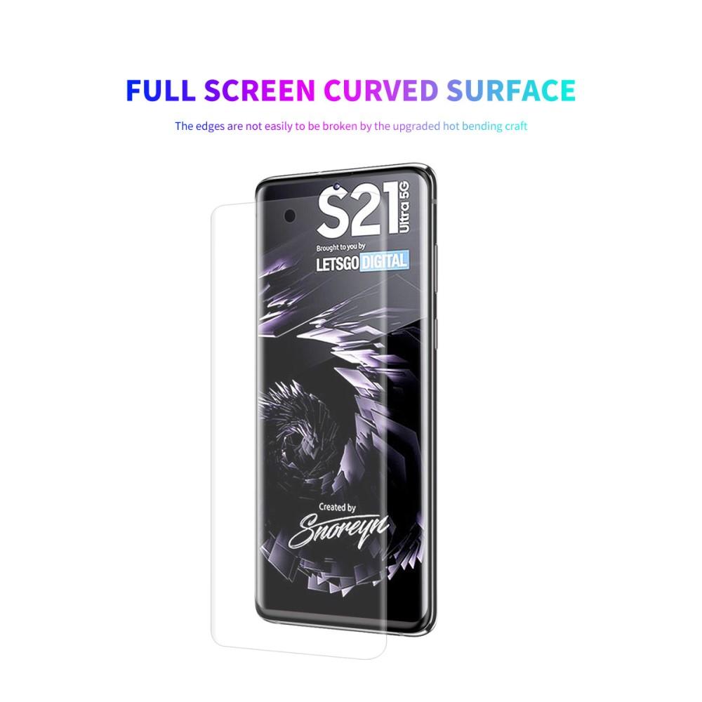 Protector Pantalla curvado con cobertura total Samsung Galaxy S21 Ultra