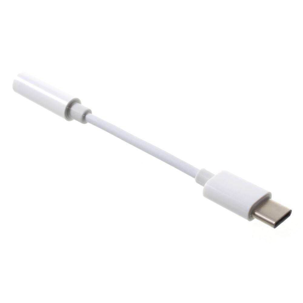 Adaptador de auriculares USB-C a 3,5 mm Blanco