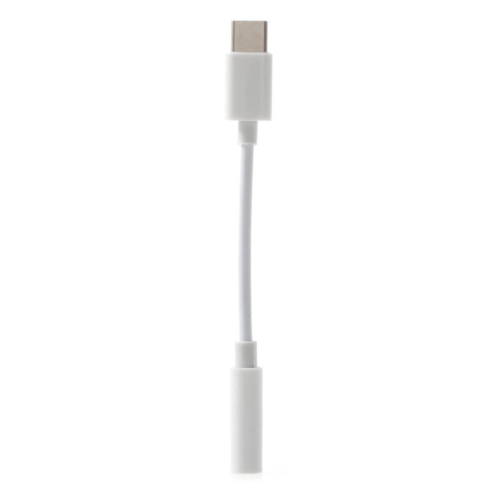 Adaptador de auriculares USB-C a 3,5 mm Blanco