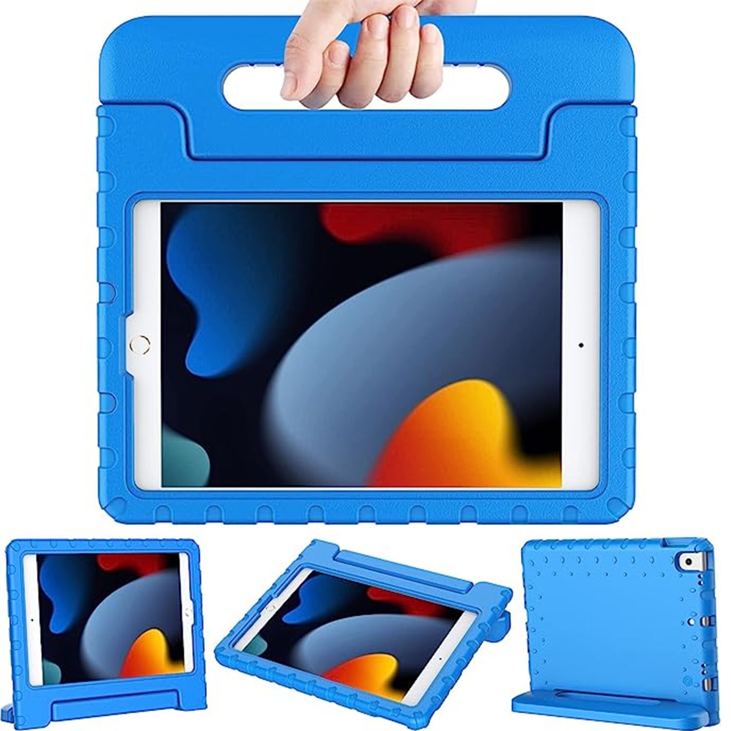 Funda a prueba de golpes para niños Apple iPad 10.2 9th Gen (2021) Azul