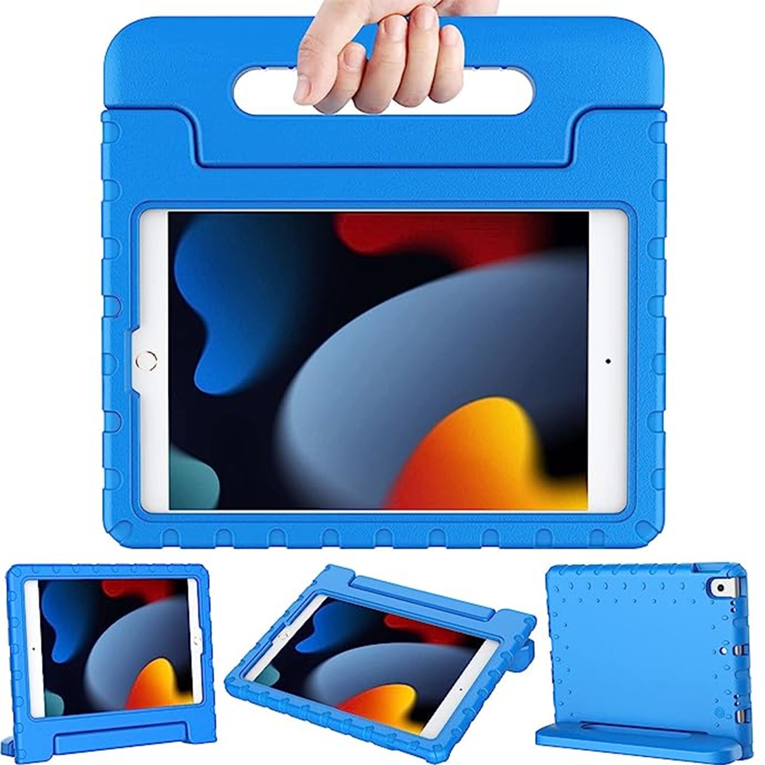 Funda a prueba de golpes para niños iPad 10.2 7th Gen (2019) azul