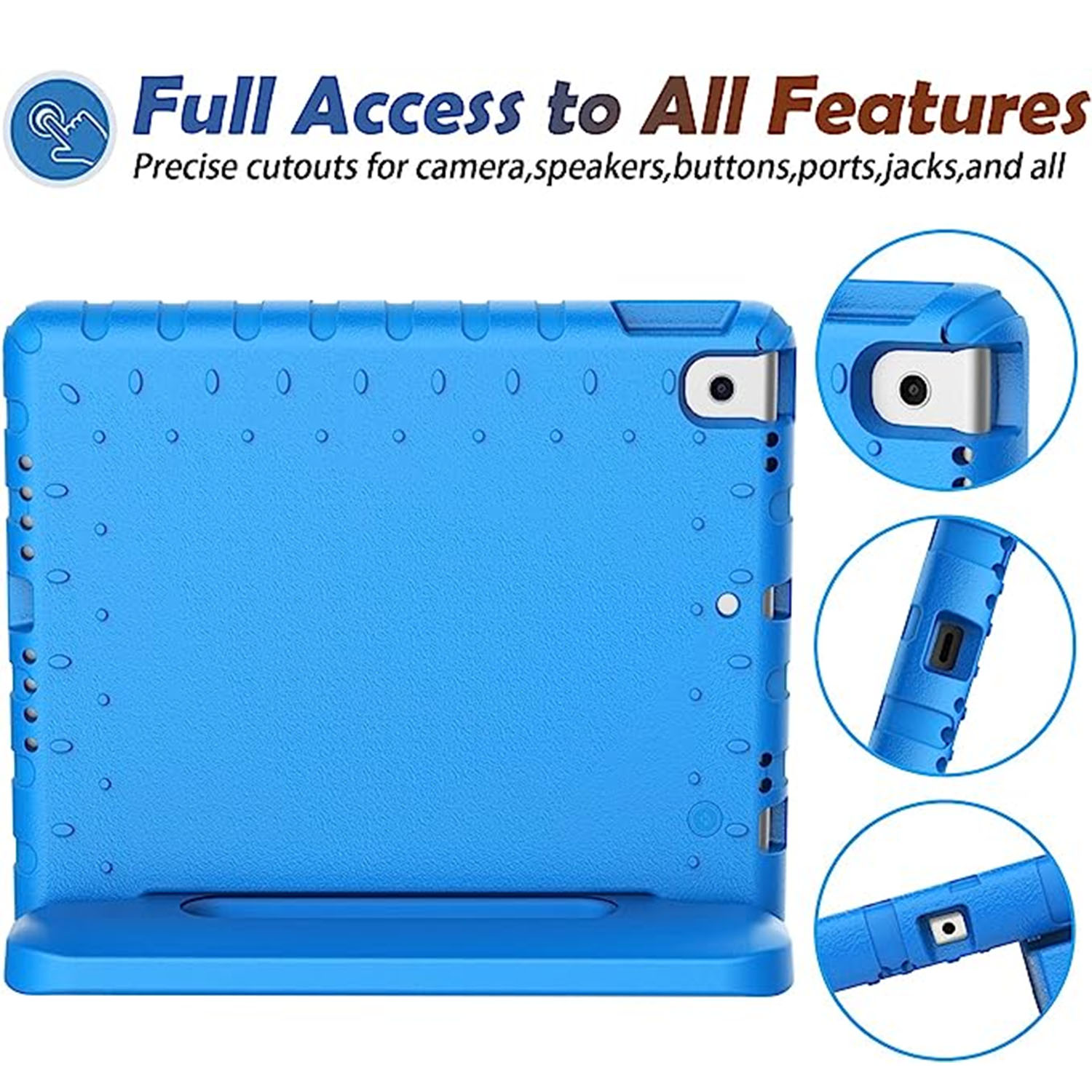 Funda a prueba de golpes para niños Apple iPad 10.2 8th Gen (2020) Azul